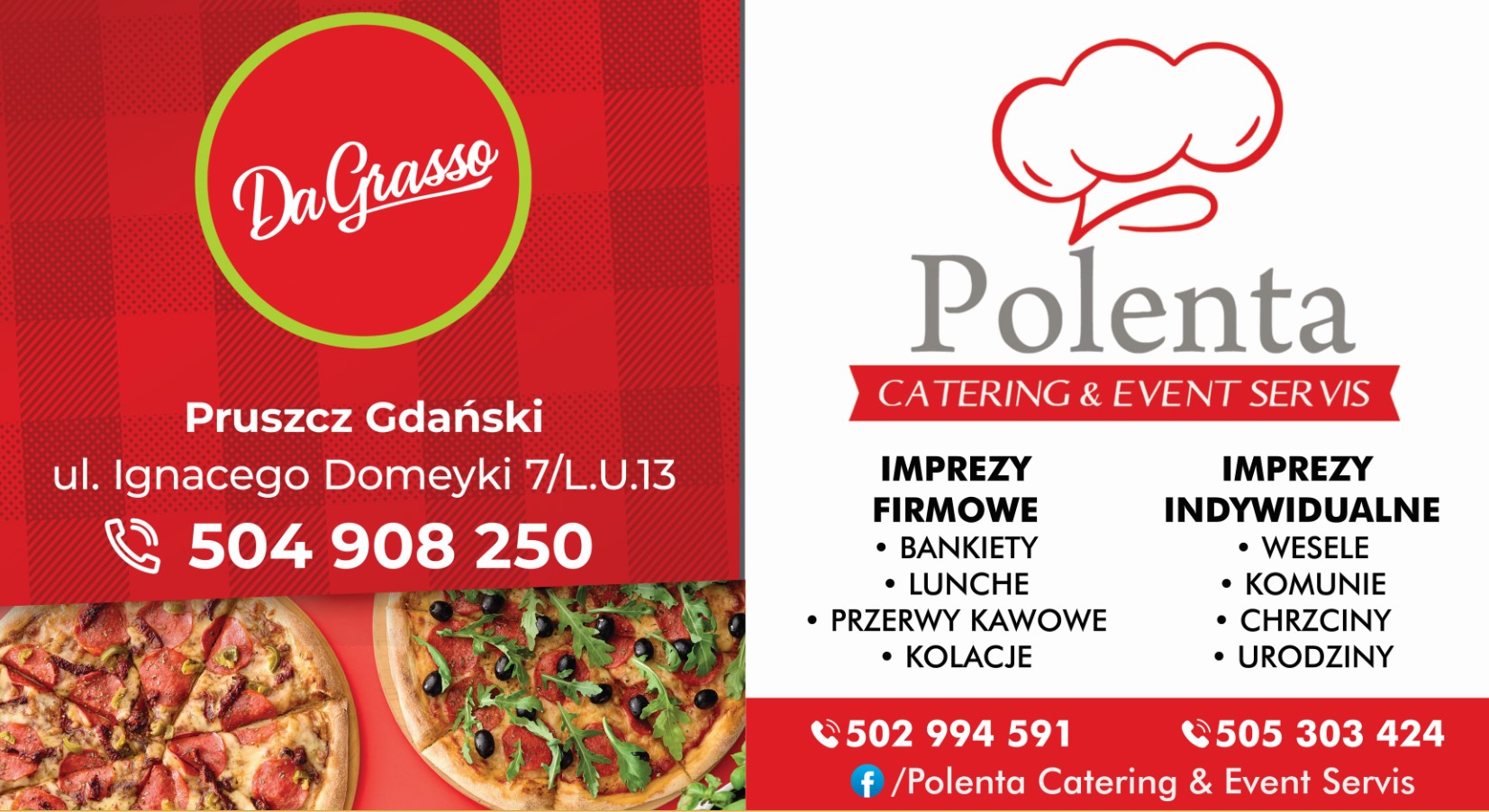 jedzenie na wynos PRUSZCZ GDAŃSKI 